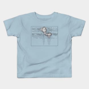 Experimental MRI Image 1974 in ASCII Kids T-Shirt